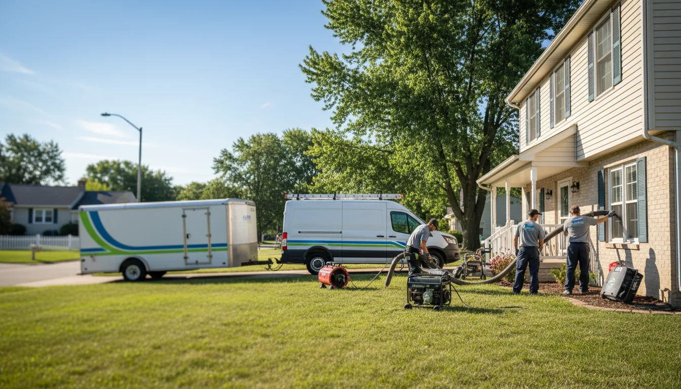 Flooded Basement Restoration And Cleanup With Repair in Ellsworth, NE near me
